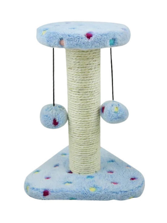 Nobleza Cat Scratching Pole Blue 22x20x28cm