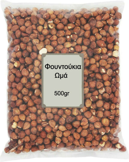 Nutsbox Hazelnuts Raw Shelled Unsalted 500gr