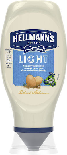 Hellmann's Light Mayonnaise Top Down 430ml