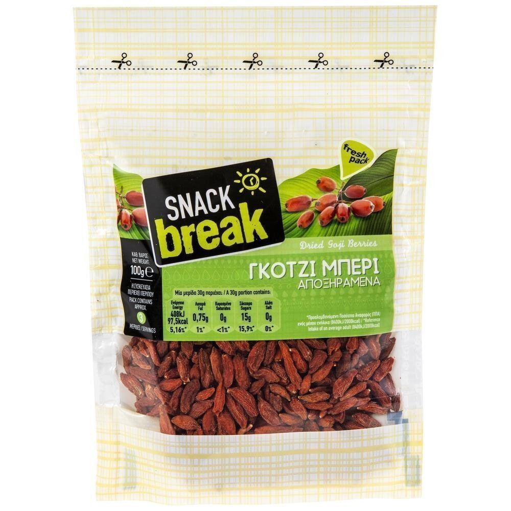 Snack Break Γκότζι Μπέρι Αποξηραμένο Εκτός Ε.Ε. 100gr Skroutz.gr