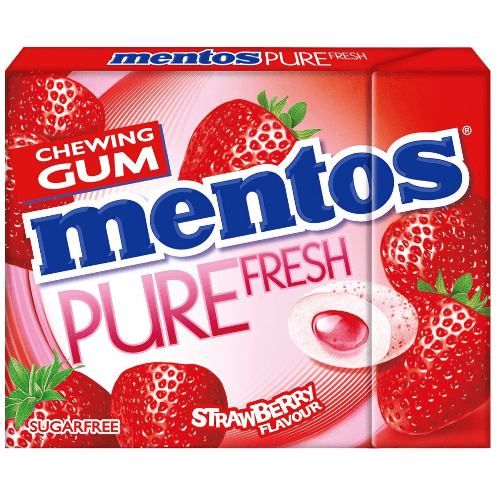 Mentos Pure Fresh Strawberry 30g | Skroutz.gr