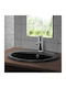ML-Design Inset / Countertop Sink Ceramic 57x48.5x19.5cm Black