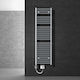 ECD Germany Elektrischer Handtuchhalter 1200W 150x40cm Silber