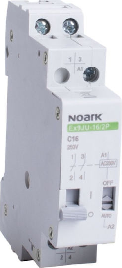 Noark Phase 2-Pole Latching Relay 230V