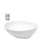 ECD Germany Countertop Sink Ceramic 41x33x14.2cm White