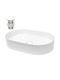 ECD Germany Deasupra Blatului Chiuvetă Ceramică 60.5x38x12.5cm Alb