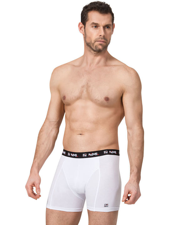 Namaldi Herren Boxershorts Weiß 1Packung