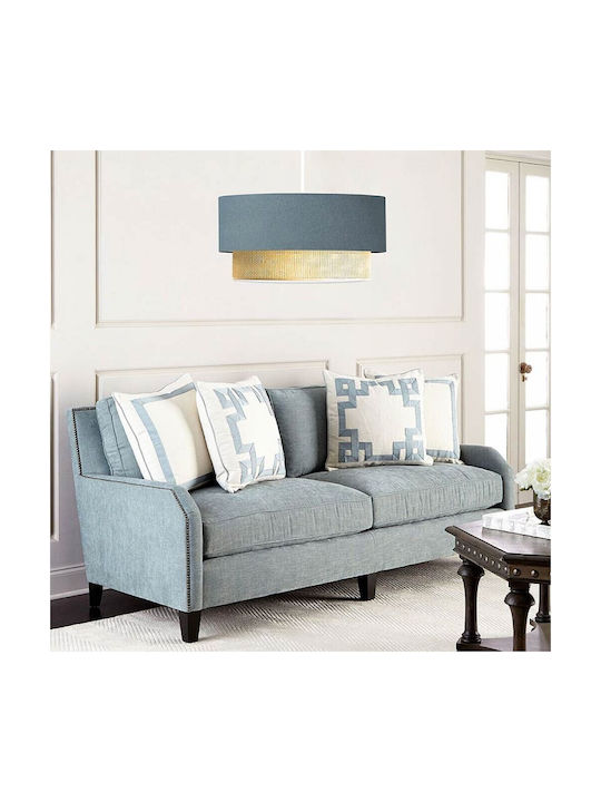 Klikareto Pendant Light Blue with Socket E27 30cm