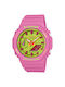 Casio G-Shock Watch Chronograph with Pink Rubber Strap