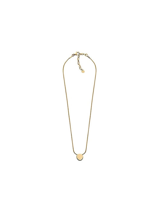 Skagen Necklace Gold Plated