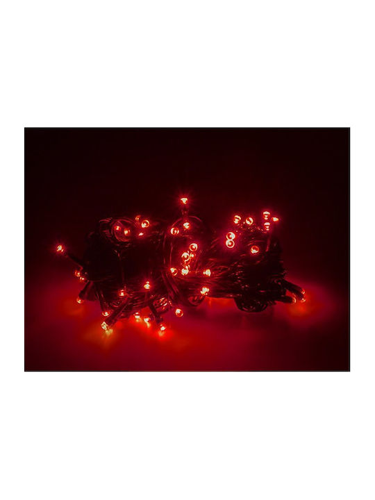 200 Lichterketten LED 12m. Rote in Zeichenfolge 1Stück