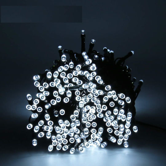 100 Lights LED Natural White in String 1pcs