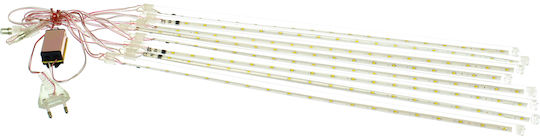 36 Lichterketten LED 3.3m. Kaltes Weiß Typ Meteor 1Stück