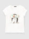Kinder-T-Shirt Weiß