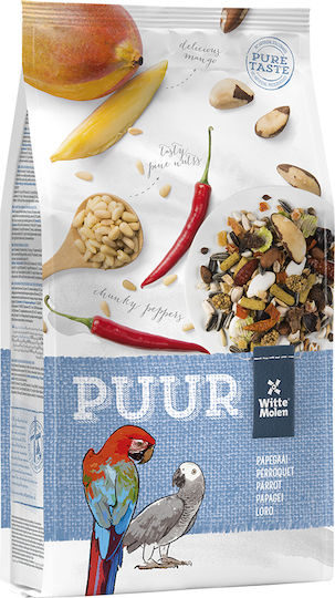 Witte Molen Puur Parrot Τροφή για Μεγάλους Παπαγάλους 2kg
