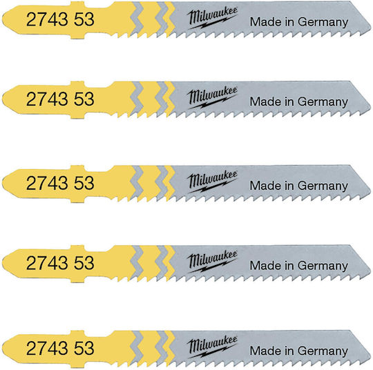 Milwaukee 4932274353 Λάμες για Ξύλο 50mm 5τμχ