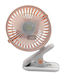 Office/Home Clip-On Fan Pink Μίνι 5W SDS-21142