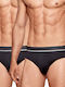 Men's Slips Black 2Pack