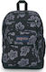 Jansport Cool Student School Bag Backpack Junior High-High School in Gray color 34lt