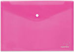 Typotrust Folder with Button for Paper A4 Pink