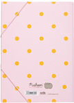 Pusheen Folder with Rubber Band for Paper A4 Pink