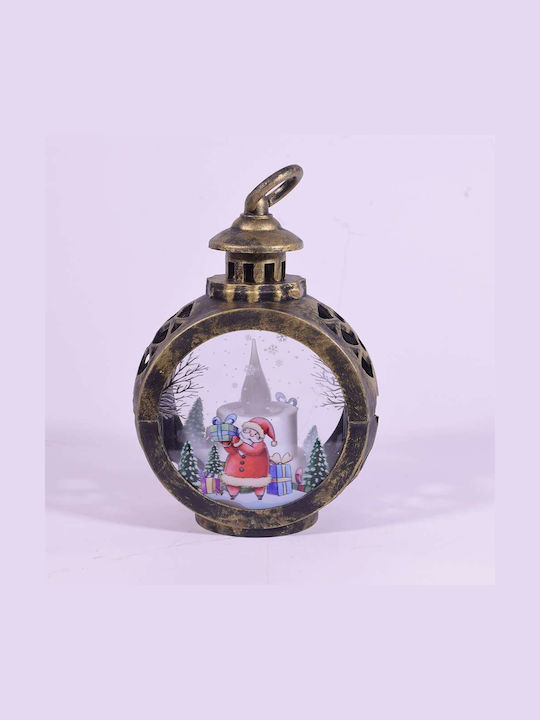 SP Souliotis Christmas Bronze Lantern 12x8.5cm