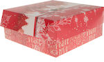 Paper Christmas Box for Gift Red