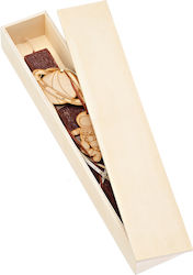 Wooden Easter Candle Case Beige