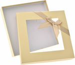 Paper Box for Gift Beige 23x4x4cm.