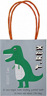 Meri Meri Bag for Gift with Theme "Dinosaurs" Multicolored 8pcs