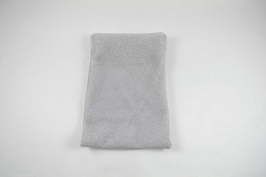 Kappa Decor Fabric Christmas Pouch for Gift Silver