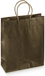 Giftland Paper Bag for Gift Brown 19x9x25cm.