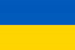 Polyester Flag of Ukraine 150x100cm