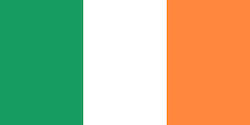 Polyester Perforated Flag of Ireland 75x50cm for Kontari