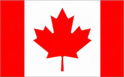 Polyester Flag of Canada 100x70cm