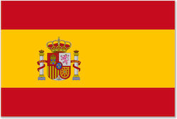 Flagge Spaniens Polyester für Kontari 100x75cm