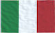 Flagge Italiens Polyester Διάτρητη 100x70cm