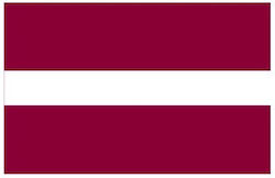 Flag of Latvia 50x35cm