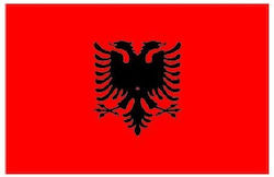 Flagge Albaniens 150x95cm