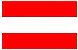 Flagge Österreichs 200x120cm