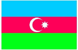 Flag of Azerbaijan 100x70cm