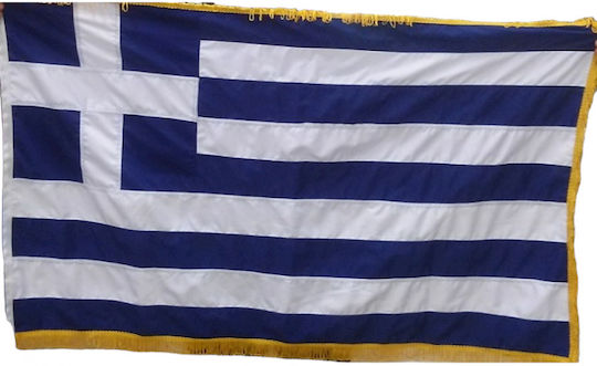 Flag of Greece Cotton with Bangs 200x120cm