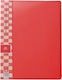 Sunfull Clipboard Flexible with 30 plastic slee...