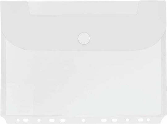 Economix Clipboard with Clip for Paper A4 White 1pcs