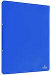 Logigraf Clipboard with 2 Rings for Paper A4 Blue 1pcs