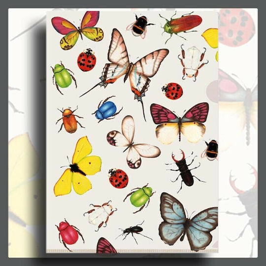 Bekking & Blitz Clipboard Bifold for Paper A4 Multicolour 1pcs