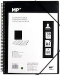 Madrid Papel Clipboard Flexible for Paper A4 Black 1pcs