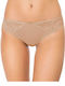 Women's Brazil with Lace Beige