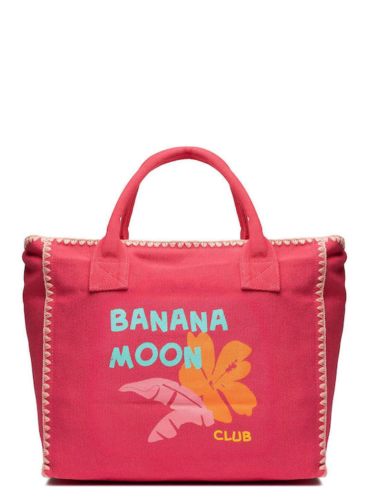 Banana Moon Cabas ANI Υφασμάτινη Τσάντα Θαλάσσης Ροζ