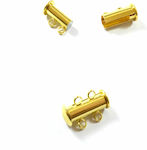 Metallic Jewelry Clasp Gold